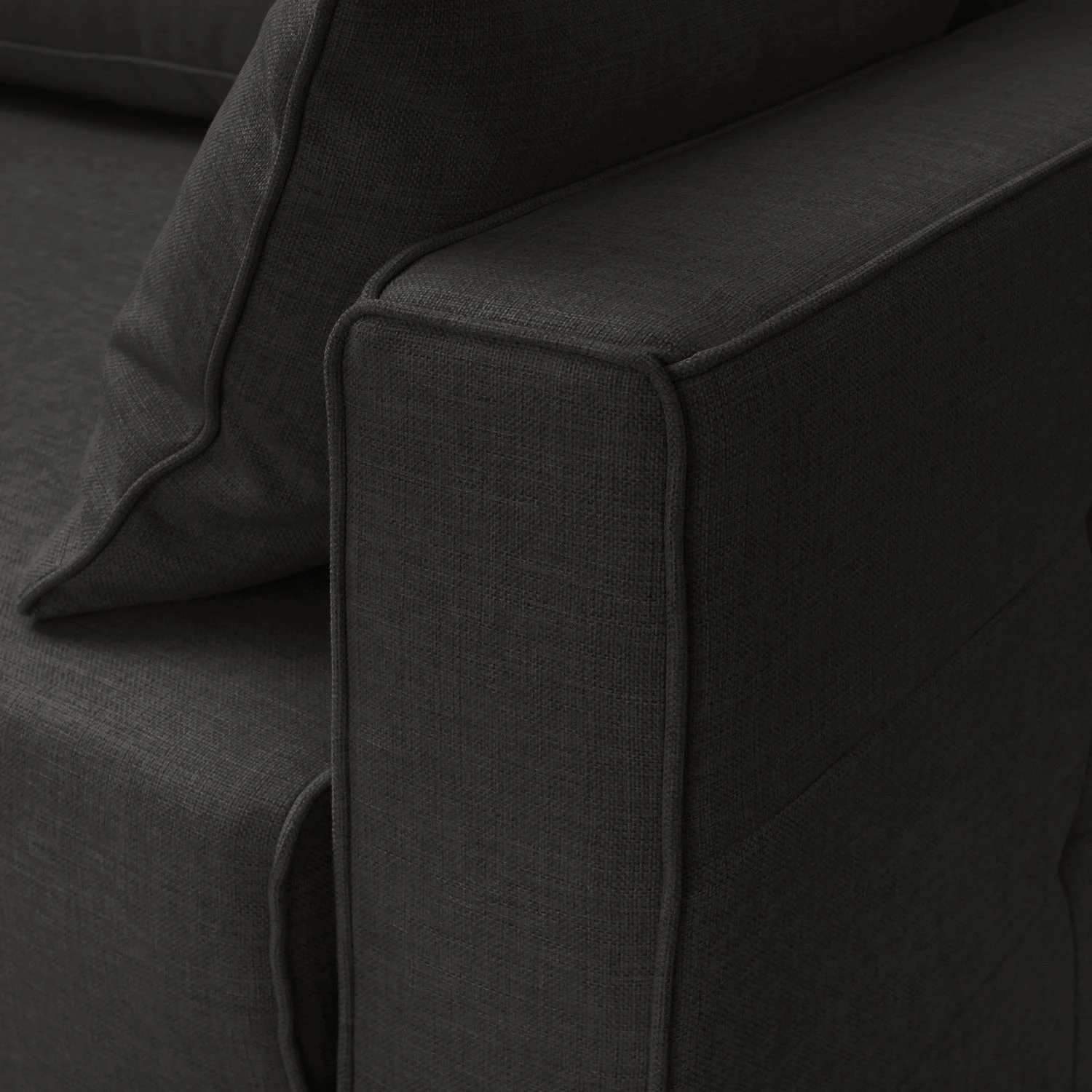 Roomscape Schlafsofa Realico Webstoff - Anthrazit 15 Roomscape Schlafsofa Realico Webstoff - Anthrazit – Bild 15