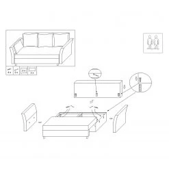 Mooved Schlafsofa Rollins - Vintage Cognac -Wohnzimmermöbel boutique en ligne schlafsofa rollins antiklederoptik braun 4961668