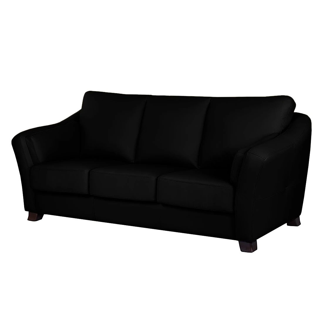 Modoform Schlafsofa Toucy - Echtleder Schwarz 1 Modoform Schlafsofa Toucy - Echtleder Schwarz