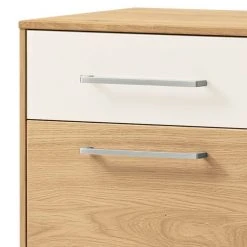 Voss Kommode Vedo III - Eiche / Weiß -Wohnzimmermöbel boutique en ligne schuhkommode vedo ii eiche weiss 4908352