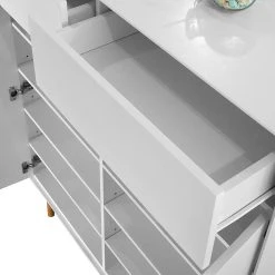 Mørteens Schuhkommode Lindholm II - Weiß -Wohnzimmermöbel boutique en ligne schuhschrank lindholm ii weiss eiche massiv 1229590