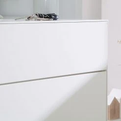 Mørteens Schuhkommode Lindholm II - Weiß -Wohnzimmermöbel boutique en ligne schuhschrank lindholm ii weiss eiche massiv 4037332