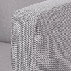 Mooved Sessel Carmen - Webstoff Grau -Wohnzimmermöbel boutique en ligne sessel carmen stoff grau 1321490