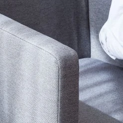 Mooved Sessel Carmen - Webstoff Grau -Wohnzimmermöbel boutique en ligne sessel carmen webstoff grau 534117