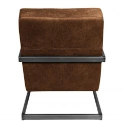 Ars manufacti Sessel Cisco - Mittelbraun -Wohnzimmermöbel boutique en ligne sessel cisco antiklederlook mittelbraun 4865120