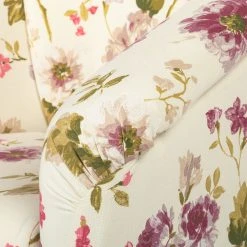 Ridgevalley Sessel Loberia - Flachgewebe - Beige geblümt -Wohnzimmermöbel boutique en ligne sessel loberia flachgewebe beige gebluemt 3355569