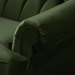 Maison Belfort Ohrenessel Miscol - Antikgrün - Mit Hocker -Wohnzimmermöbel boutique en ligne sessel miscol samt mit hocker antikgruen 4887992