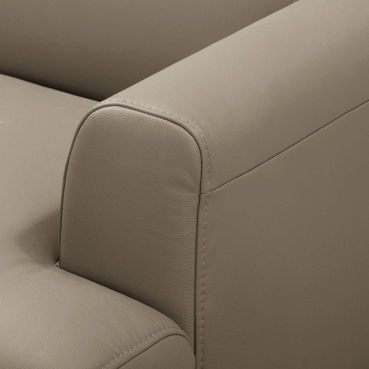 Fredriks Sessel Sisto - Echtleder - Taupe 5 Fredriks Sessel Sisto - Echtleder - Taupe – Bild 5