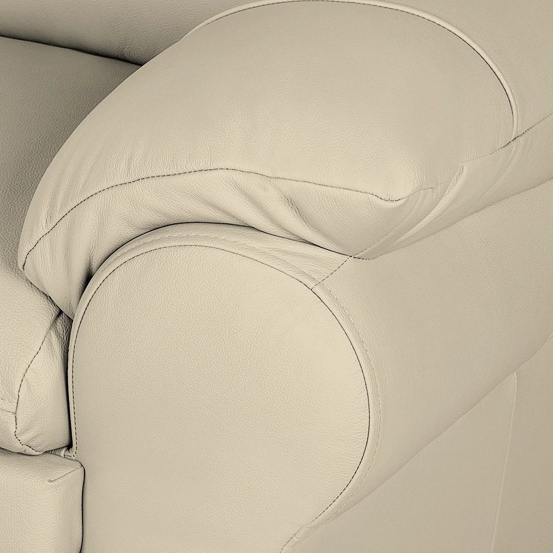 Modoform Sessel Torsby - Echtleder Taupe 9 Modoform Sessel Torsby - Echtleder Taupe – Bild 9