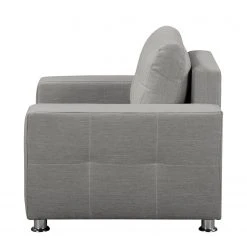 Sessel Upwell - Platin - Mit Hocker 16 Sessel Upwell - Platin - Mit Hocker -Wohnzimmermöbel boutique en ligne sessel upwell strukturstoff mit hocker platin 5051572