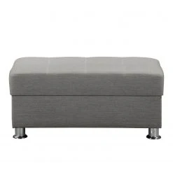 Sessel Upwell - Platin - Mit Hocker 18 Sessel Upwell - Platin - Mit Hocker -Wohnzimmermöbel boutique en ligne sessel upwell strukturstoff mit hocker platin 5051580