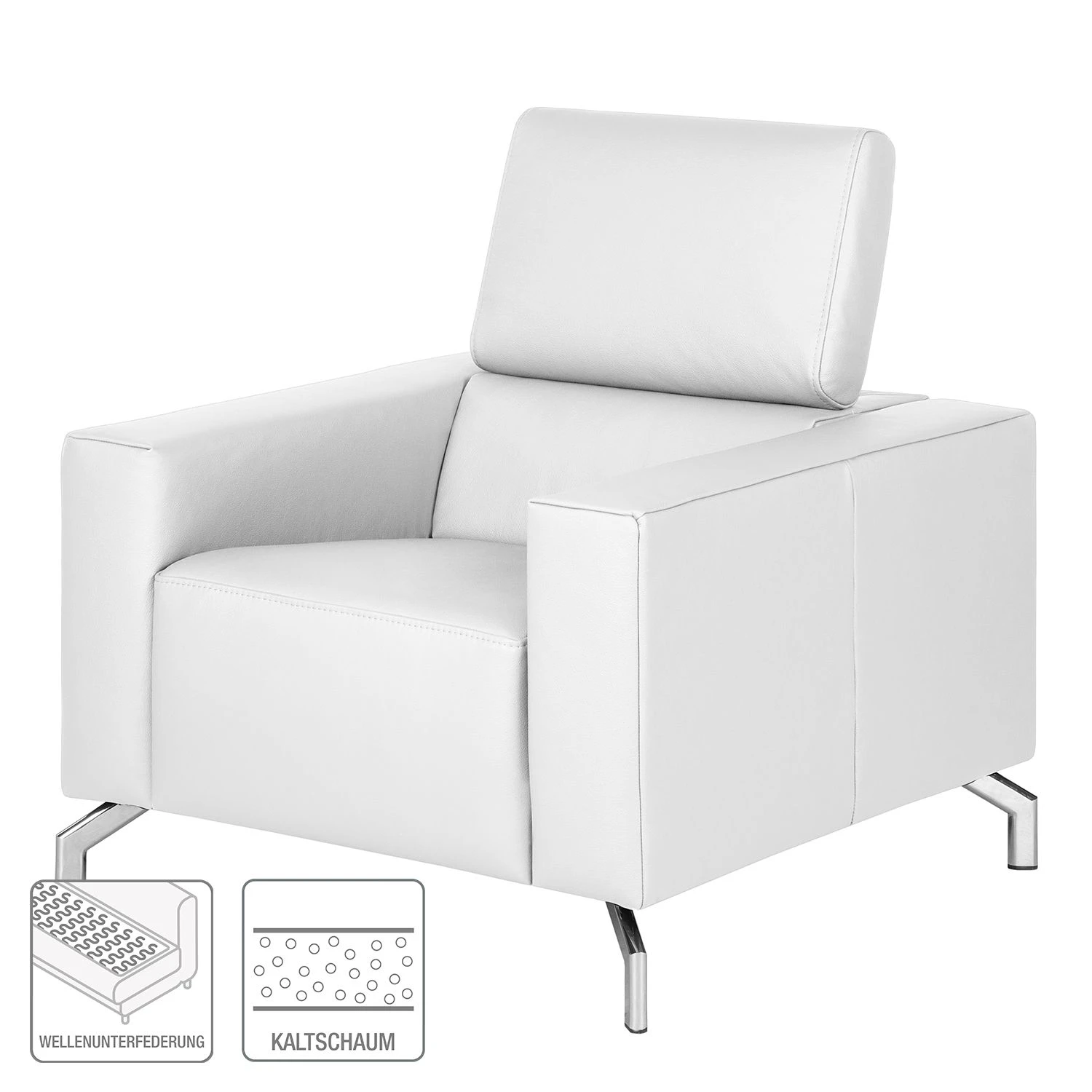 Fredriks Sessel Varberg - Kunstleder 2 Fredriks Sessel Varberg - Kunstleder – Bild 2