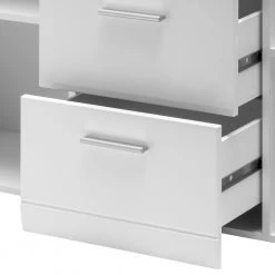 Germania Sideboard Adana - Hochglanz Weiß -Wohnzimmermöbel boutique en ligne sideboard adana hochglanz weiss 5151908