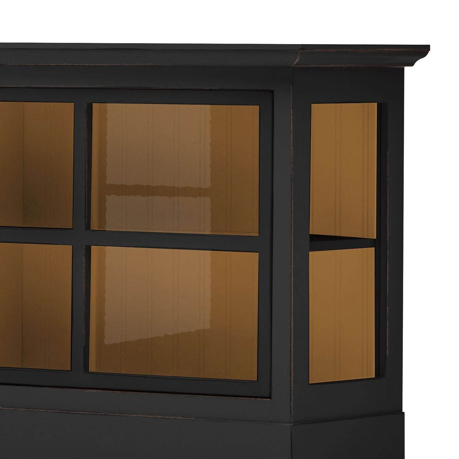 Maison Belfort Sideboard Azjana I - Schwarz / Pinie Honig 5 Maison Belfort Sideboard Azjana I - Schwarz / Pinie Honig – Bild 5