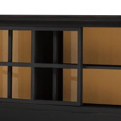 Maison Belfort Sideboard Azjana I - Schwarz / Pinie Honig 15 Maison Belfort Sideboard Azjana I - Schwarz / Pinie Honig -Wohnzimmermöbel boutique en ligne sideboard azjana i pinie teilmassiv schwarz pinie honig 3394801