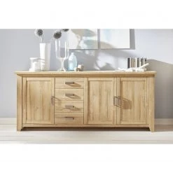 Trendteam Sideboard Canyon - Alteiche Dekor -Wohnzimmermöbel boutique en ligne sideboard canyon alteiche dekor 219 cm 4808708