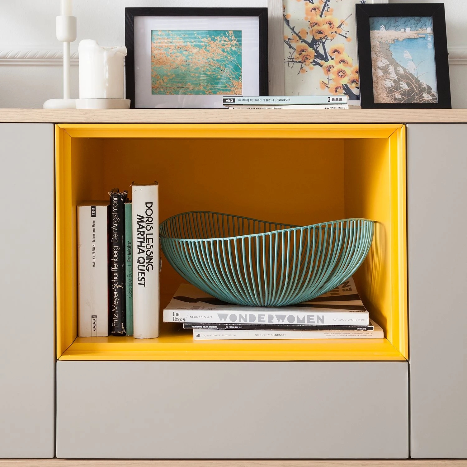 Studio Copenhagen Sideboard Caspito - Hellgrau / Eiche 6 Studio Copenhagen Sideboard Caspito - Hellgrau / Eiche – Bild 6