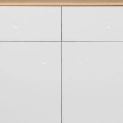 Tenzo Sideboard Dot II - Weiß -Wohnzimmermöbel boutique en ligne sideboard dot ii eiche teilmassiv weiss 4148716