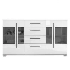 Roomscape Sideboard Farson - Hochglanz Weiß / Weiß