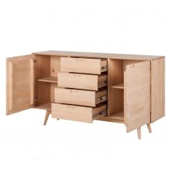 Mørteens Sideboard Finsby - Buche Weißöl -Wohnzimmermöbel boutique en ligne sideboard finsby buche massiv 3681745