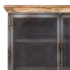 Ars manufacti Sideboard Hunter - Mango massiv / Metall - Mango / Blaugrau 19 Ars manufacti Sideboard Hunter - Mango massiv / Metall - Mango / Blaugrau -Wohnzimmermöbel boutique en ligne sideboard hunter mango massiv metall mango blaugrau 4845720