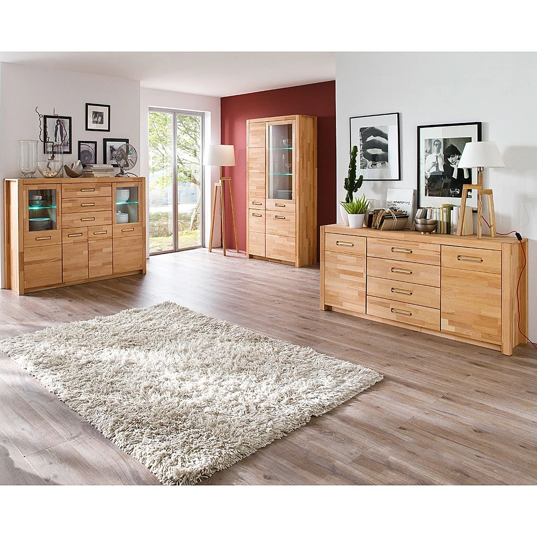 Ars Natura Sideboard Majona - Kernbuche 2 Ars Natura Sideboard Majona - Kernbuche – Bild 2