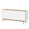 Germania Sideboard Monteo I - Weiß / Eiche