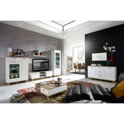 Germania Sideboard Neston I - Matt Weiß / Eiche Sanremo Dekor 13 Germania Sideboard Neston I - Matt Weiß / Eiche Sanremo Dekor -Wohnzimmermöbel boutique en ligne sideboard neston i supermatt weiss eiche sanremo dekor 1154466