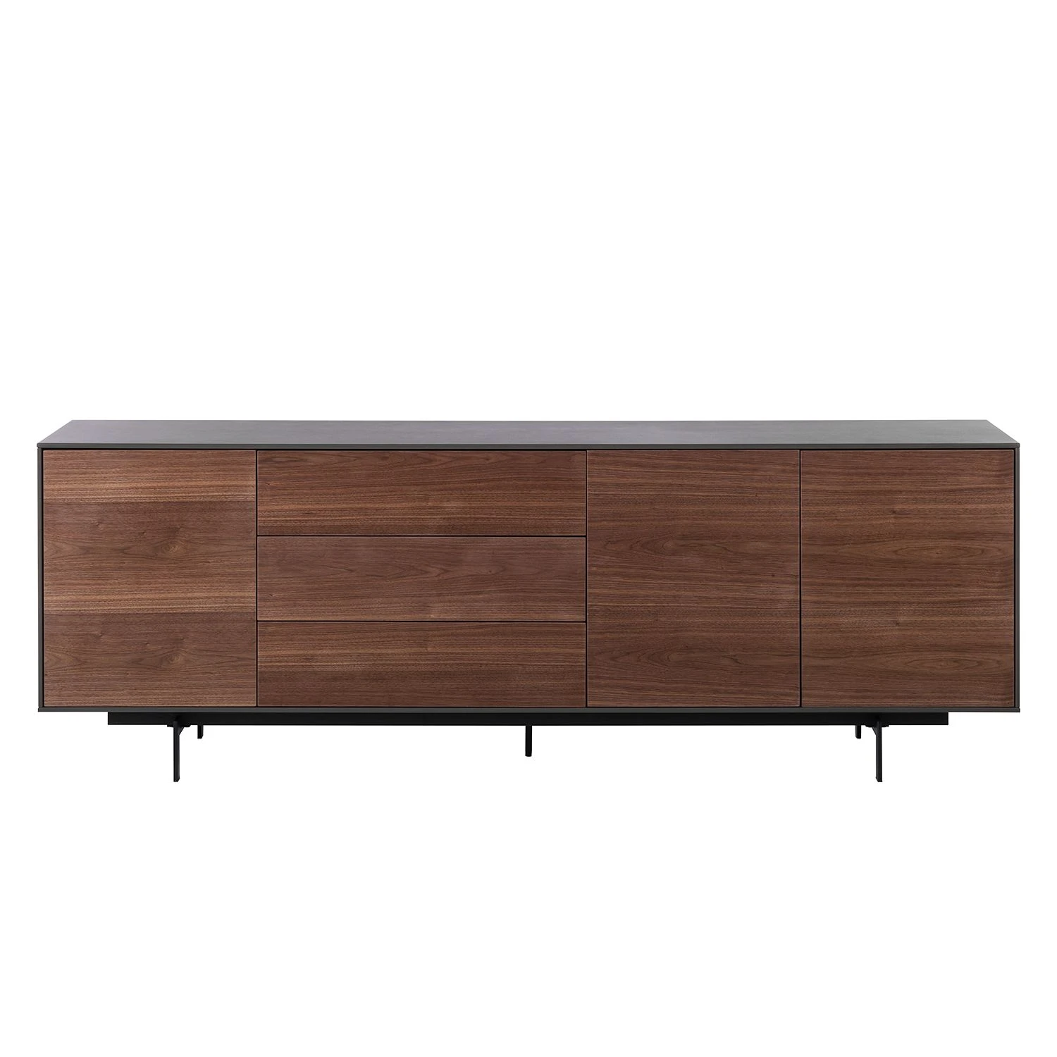 Eva Padberg Collection Sideboard Payara - Echtholzfurnier - Walnuss / Anthrazit 3 Eva Padberg Collection Sideboard Payara - Echtholzfurnier - Walnuss / Anthrazit – Bild 3