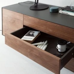 Eva Padberg Collection Sideboard Payara - Echtholzfurnier - Walnuss / Anthrazit 27 Eva Padberg Collection Sideboard Payara - Echtholzfurnier - Walnuss / Anthrazit -Wohnzimmermöbel boutique en ligne sideboard payara walnuss schwarz 4372584