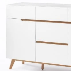 Mørteens Sideboard Tenabo - Matt Weiß / Asteiche 12 Mørteens Sideboard Tenabo - Matt Weiß / Asteiche -Wohnzimmermöbel boutique en ligne sideboard tenabo ii matt weiss asteiche 5237864