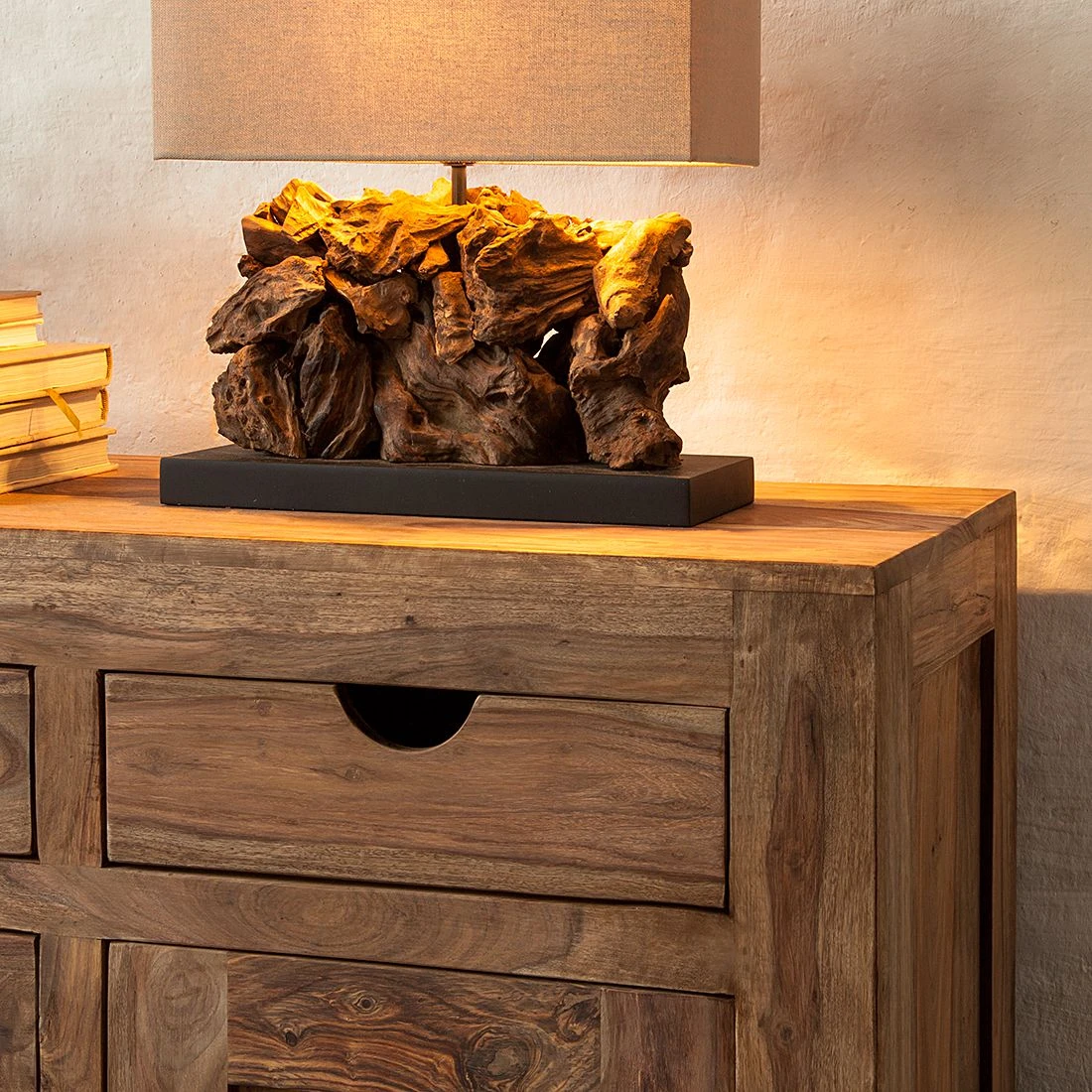 Wolf-Möbel Sideboard Yoga II - Sheesham massiv - Natur 12 Wolf-Möbel Sideboard Yoga II - Sheesham massiv - Natur – Bild 12