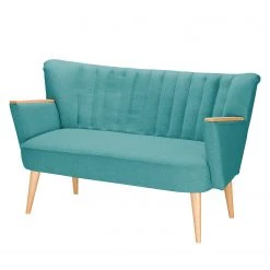 Mørteens Sofa Bauro (2-Sitzer) Filz - Türkis