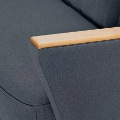 Mørteens Sofa Bauro (2-Sitzer) Webstoff - Jeansblau -Wohnzimmermöbel boutique en ligne sofa bauro 2 sitzer webstoff jeansblau 5142480