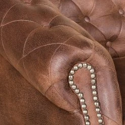 Ars manufacti Sofa Benavente (2-Sitzer) - Antiklederoptik Braun -Wohnzimmermöbel boutique en ligne sofa benavente 2 sitzer antiklederlook braun 405827