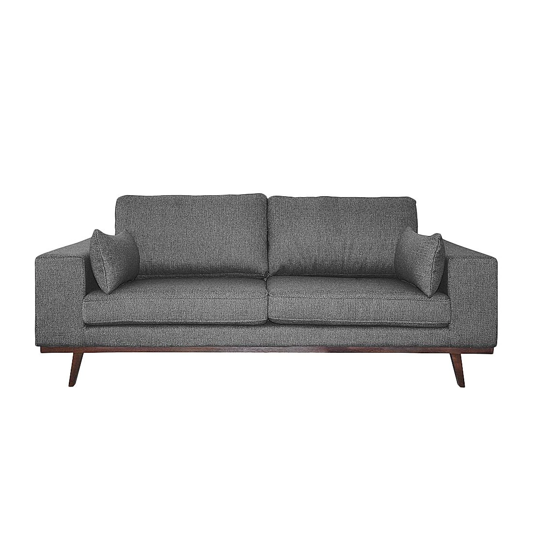 Mørteens Sofa Billund I (2-Sitzer) Strukturstoff - Grau 2 Mørteens Sofa Billund I (2-Sitzer) Strukturstoff - Grau – Bild 2