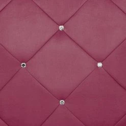 Home Design Sofa Carlotta (2-Sitzer) - Microfaser Bordeaux -Wohnzimmermöbel boutique en ligne sofa carlotta 2 sitzer microfaser bordeaux 437698