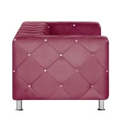 Home Design Sofa Carlotta (2-Sitzer) - Microfaser Bordeaux -Wohnzimmermöbel boutique en ligne sofa carlotta 2 sitzer microfaser bordeaux 437704