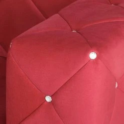 Home Design Sofa Carlotta (2-Sitzer) - Microfaser Rot 17 Home Design Sofa Carlotta (2-Sitzer) - Microfaser Rot -Wohnzimmermöbel boutique en ligne sofa carlotta 2 sitzer microfaser rot 388184