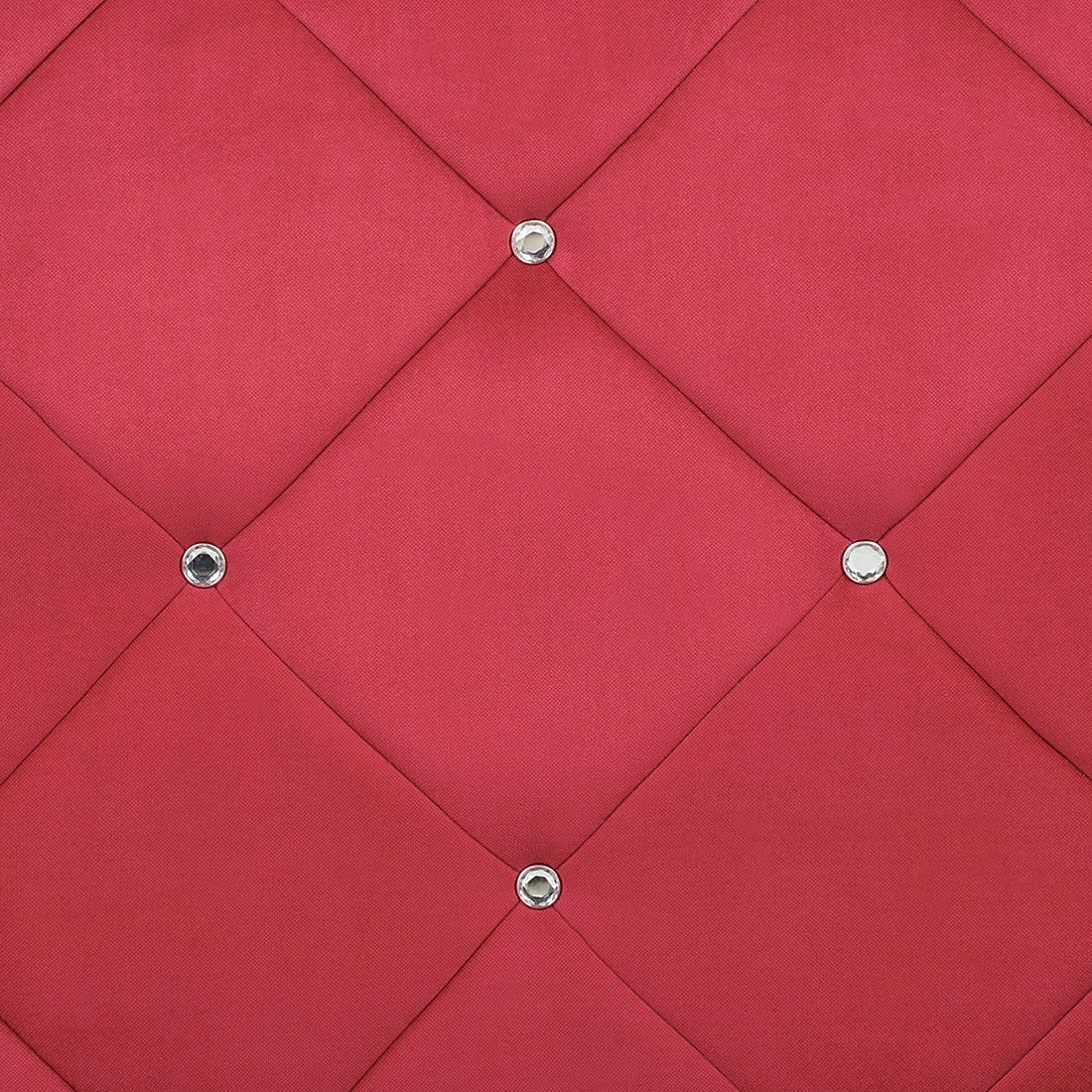 Home Design Sofa Carlotta (2-Sitzer) - Microfaser Rot 6 Home Design Sofa Carlotta (2-Sitzer) - Microfaser Rot – Bild 6