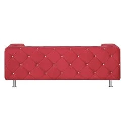 Home Design Sofa Carlotta (2-Sitzer) - Microfaser Rot 14 Home Design Sofa Carlotta (2-Sitzer) - Microfaser Rot -Wohnzimmermöbel boutique en ligne sofa carlotta 2 sitzer microfaser rot 388187