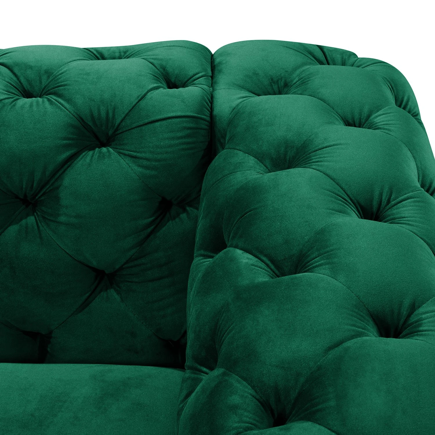 Jack & Alice Sofa Leominster II (2-Sitzer) - Samt Jila: Dunkelgrün 3 Jack & Alice Sofa Leominster II (2-Sitzer) - Samt Jila: Dunkelgrün – Bild 3