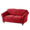 Ars Natura Sofa Cebu (2-Sitzer) Webstoff - Rot