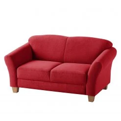 Ars Natura Sofa Cebu (2-Sitzer) Webstoff - Rot
