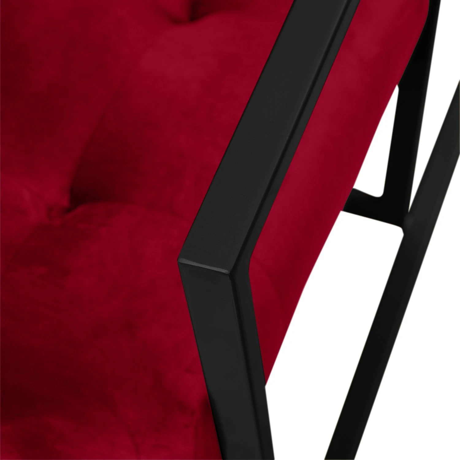 Jack & Alice Sofa Charm I Microfaser (3-Sitzer) - Kirschrot 5 Jack & Alice Sofa Charm I Microfaser (3-Sitzer) - Kirschrot – Bild 5