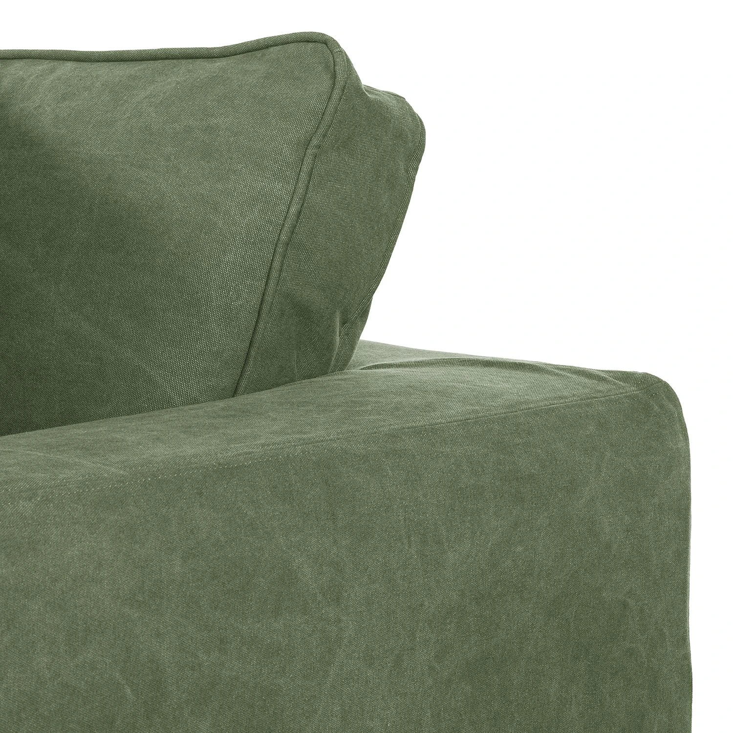 Maison Belfort Sofa Coral Beach (3-Sitzer) Webstoff - Olivgrün 9 Maison Belfort Sofa Coral Beach (3-Sitzer) Webstoff - Olivgrün – Bild 9