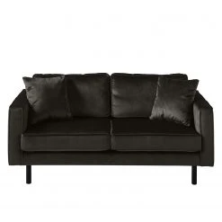 Eva Padberg Collection Polstergarnitur Edina Samt (3-2) - Bisonbraun -Wohnzimmermöbel boutique en ligne sofa edina 2 sitzer samt bisonbraun 4708020
