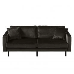 Eva Padberg Collection Polstergarnitur Edina Samt (3-2) - Bisonbraun -Wohnzimmermöbel boutique en ligne sofa edina 3 sitzer samt bisonbraun 4707696