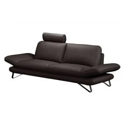 Fredriks Sofa Enzo (2,5-Sitzer) Echtleder Mocca - Kopfstütze verstellbar