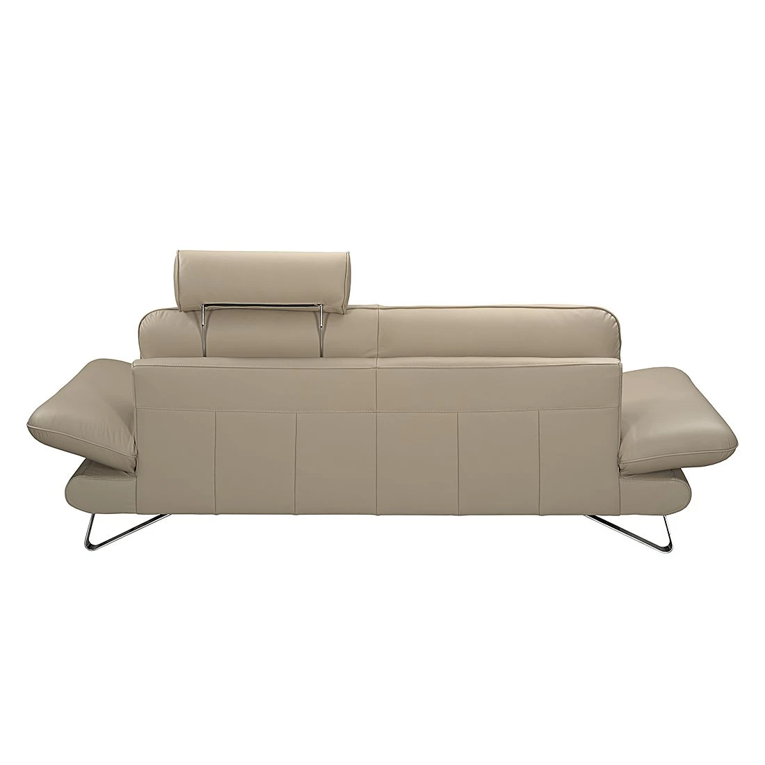 Fredriks Sofa Enzo (3-Sitzer) Echtleder Beige - Kopfstütze verstellbar 4 Fredriks Sofa Enzo (3-Sitzer) Echtleder Beige - Kopfstütze verstellbar – Bild 4